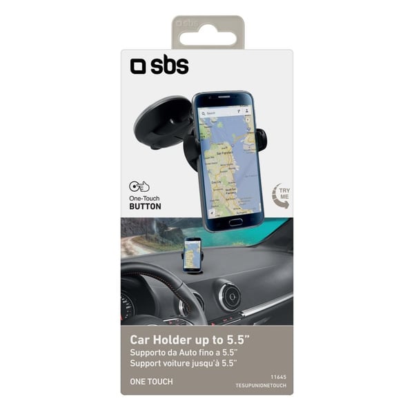 Miniatyrbild 3 av 4: SBS TESUPUNIONETOUCH hållare Passiv hållare Mobiltelefon / smartphone Svart