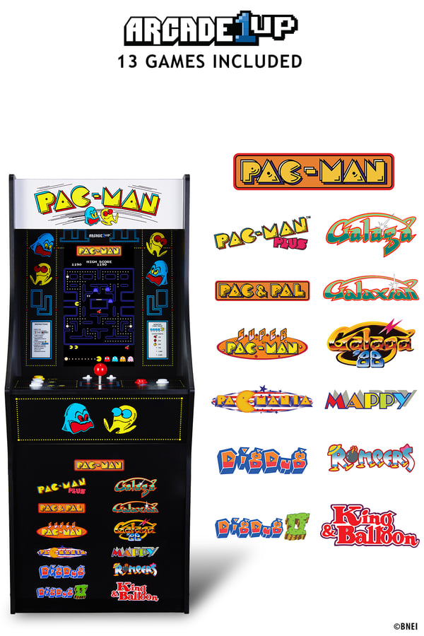 Arcade1Up PAC-A-405529 Arkadmaskin för videospel