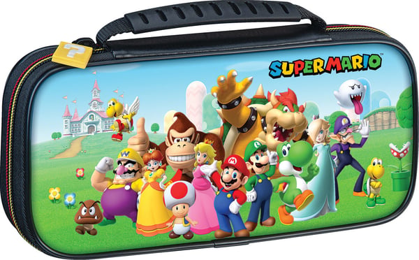 Miniatyrbild 2 av 2: Bigben Interactive Switch Travel Case Super Mario & Friends NNS53A Hårt fodral Nintendo Multifärg