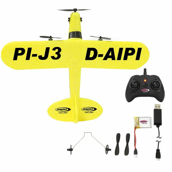 Miniatyrbild 10 av 12: Jamara Piper J3-CUB 150 mAh