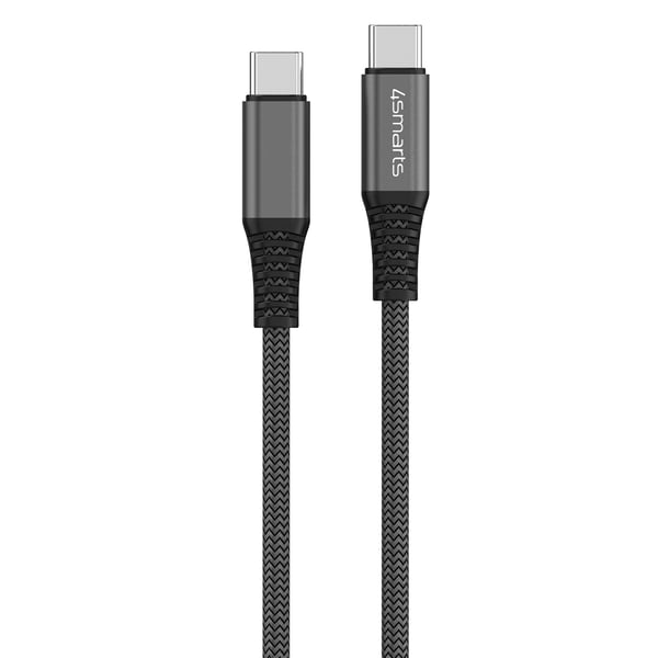 4smarts 456267 USB-kaapeli 3 m USB C 0,48 Gbit/s 100 W Musta