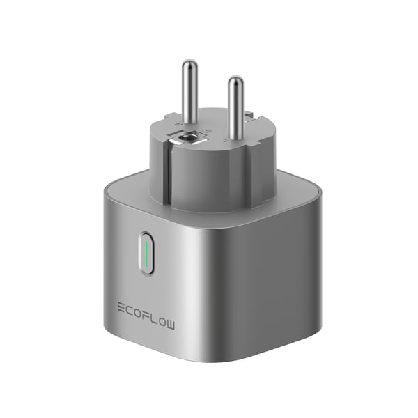Miniatyrbild 1 av 3: EcoFlow EFA-SMARTPLUG-EU Smarta pluggar Silver