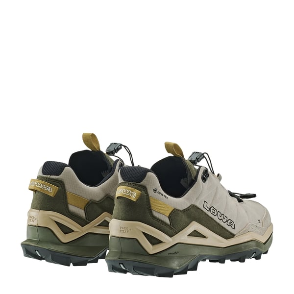 Miniatyrbillede 2 af 6: LOWA MADDOX PRO GTX LO SL Hanstik Voksen Oliven, Sand
