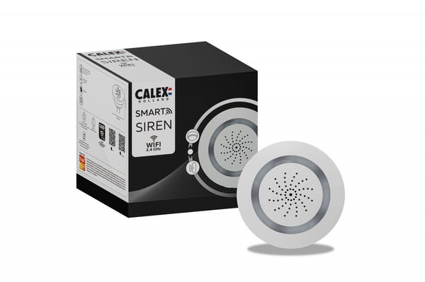 Pikkukuva 2 / 2: Calex 429210 sireeni Langallinen sireeni Sisätila Valkoinen