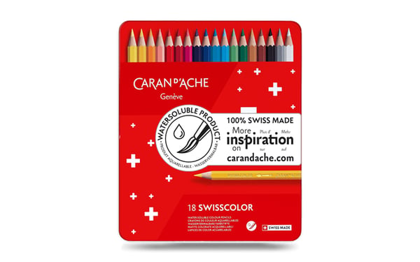 Caran d-Ache 1285.718 Blandade färger 18 styck Caran d-Ache 1285.718 Blandade färger 18 styck