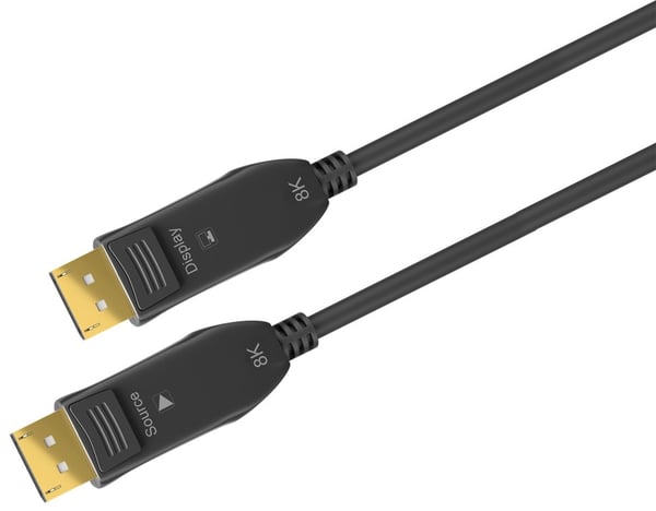Goobay 64869 DisplayPort kabel 50 m Sort