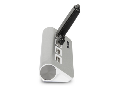 Miniatyrbild 3 av 5: Hamlet XHUB4020AL gränssnittshubbar USB 2.0 480 Mbit/s Aluminium