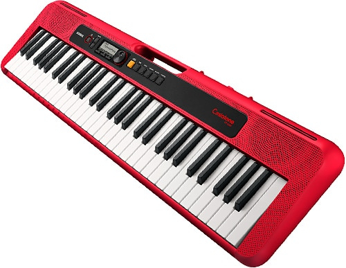 Casio CT-S200 MIDI-keyboard 61 taster USB Rød, Hvid