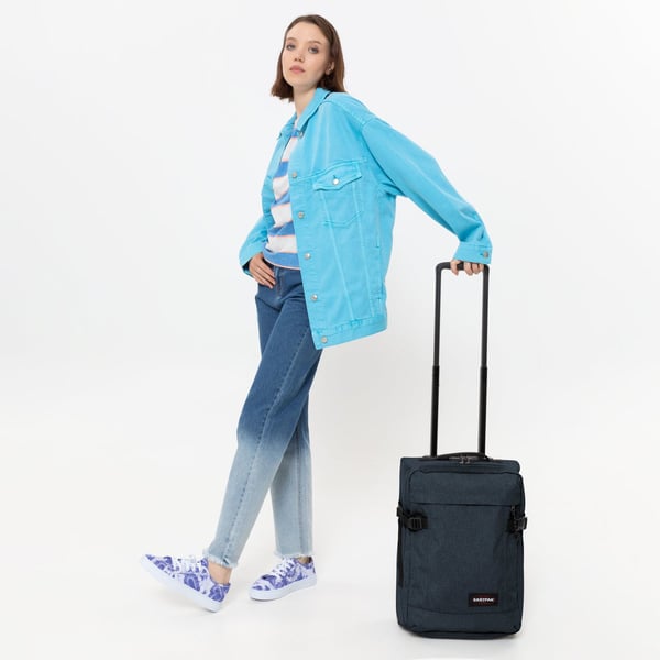 Eastpak Tranverz Vagn Mjukt skal Blå 25 l Polyester
