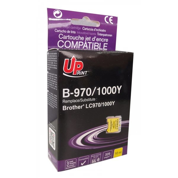 T3AZUR BJ970YUP mustekasetti 1 kpl Yhteensopiva Keltainen T3AZUR BJ970YUP mustekasetti 1 kpl Yhteensopiva Keltainen