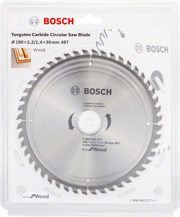 Pikkukuva 2 / 2: Bosch 2 608 644 377 pyörösahanterä 19 cm 1 kpl