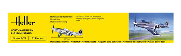 Heller 56268 skalmodell Luftfarkostmodell med fast vinge Monteringssats 1:72