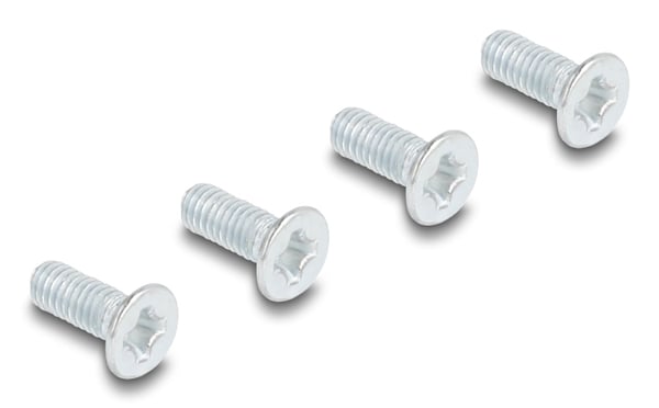 Miniatyrbillede 3 af 4: DeLOCK 67149 monteringssæt Sort Aluminium