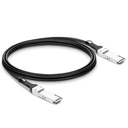 Miniatyrbillede 4 af 5: Lightwin Optics LWO-DAC-QSFP28-1M InfiniBand og fiberoptisk kabel Sort