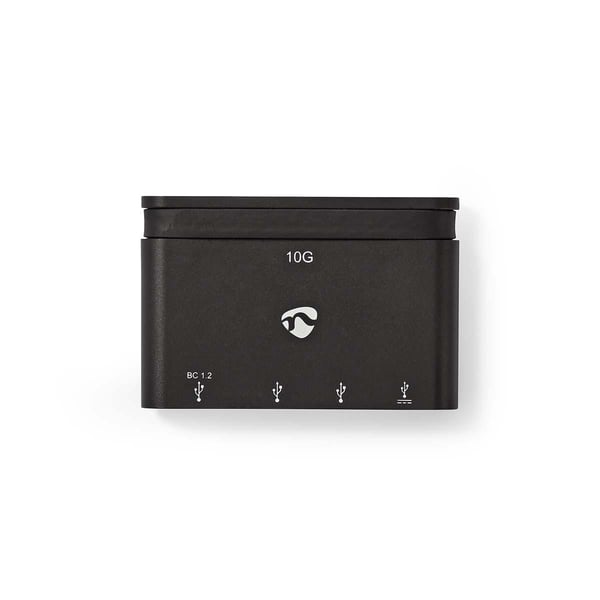 Pikkukuva 6 / 7: Nedis TCARF250BK keskitin USB 3.2 Gen 1 (3.1 Gen 1) Type-C Musta
