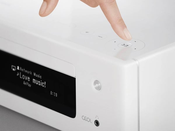 Miniatyrbild 2 av 5: Denon CEOL N10 Hemmaljud minisystem 130 W Vit