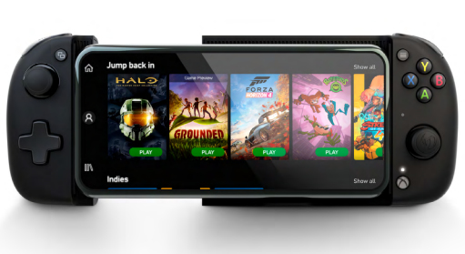 Miniatyrbillede 6 af 8: NACON MG-X Sort Bluetooth Gamepad Android