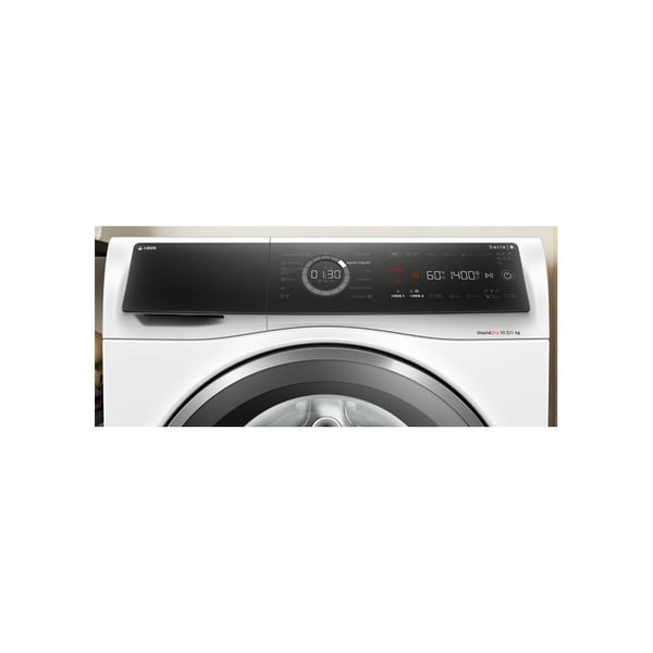 Bosch Serie 8 WNC254A0ES vaskemaskine - tørretumbler Fritstående Front-læsning Hvid