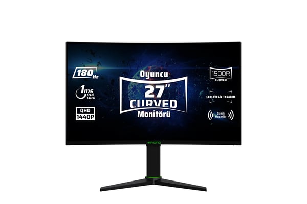 Monster Notebook ACG02-MON27200-00 platta pc-skärmar 68,6 cm (27") 2560 x 1440 pixlar 2K Ultra HD LED Svart