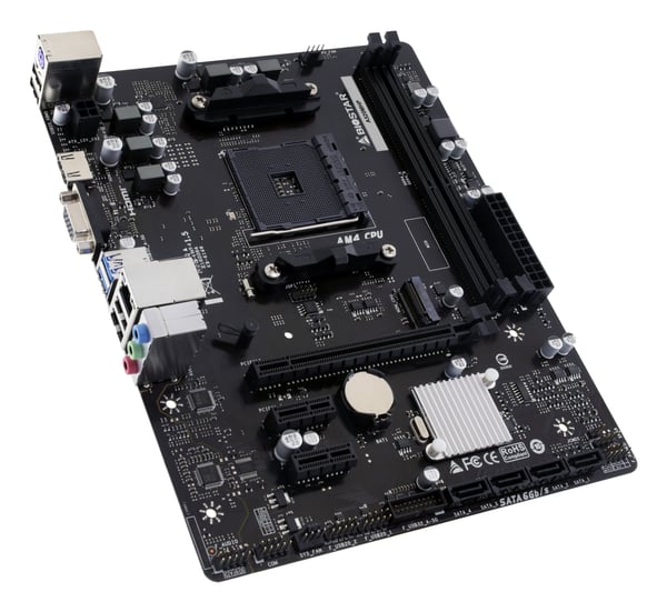 Biostar A520MHP emolevy AMD A520 Kanta AM4 mikro ATX