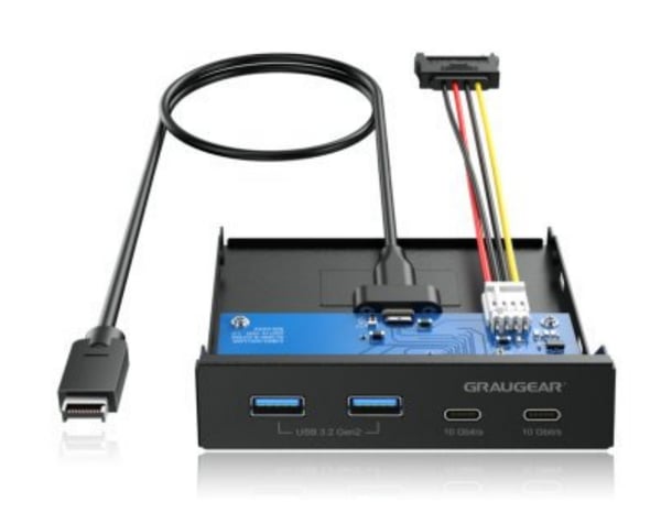 GRAUGEAR G-MP02 datorväskdelar Universal Frontpanel