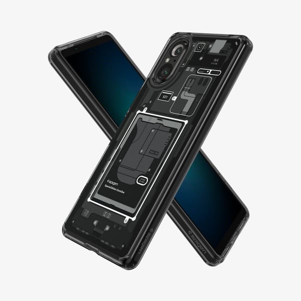 Spigen Xperia 5 V Case mobiltelefon etui Sort