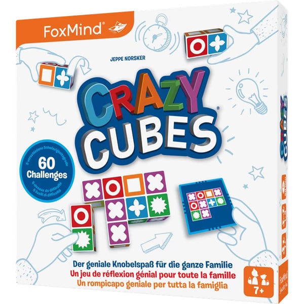 Miniatyrbild 2 av 4: Carletto Crazy Cubes 20 min Brädspel Logik
