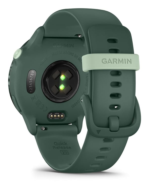 Miniatyrbillede 5 af 8: Garmin vívoactive 6 3,05 cm (1.2") AMOLED 42 mm Digital 390 x 390 pixel Berøringsskærm Grøn Wi-Fi GPS (satellit)