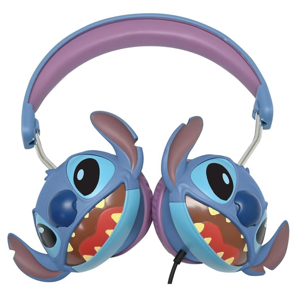Miniatyrbillede 1 af 8: Lexibook Disney Stitch HP015D hovedtelefoner/headset Ledningsført Musik Flerfarvet