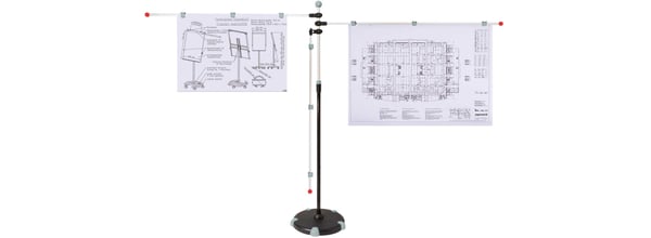 MAUL 6256084 dokumentholder Aluminium Grå