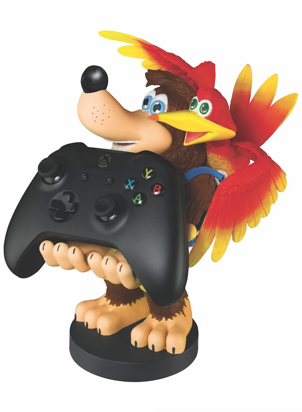 Exquisite Gaming Cable Guys Banjo-Kazooie Passiv holder Gaming kontrolenhed, Mobiltelefon/Smartphone Flerfarvet