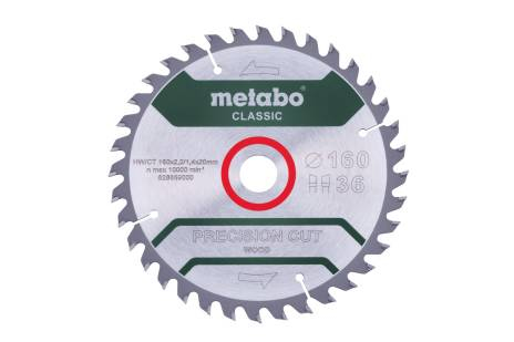 Metabo 628659000 rundsavklinge 16 cm 1 stk