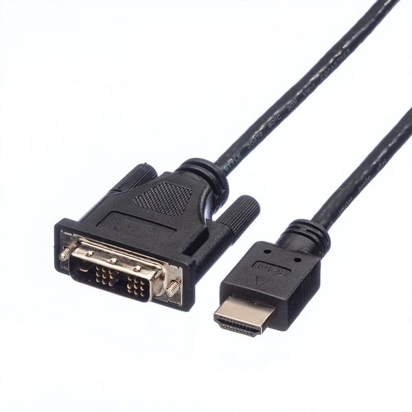 ROLINE 11.04.5516 videokabel adapter 1,5 m HDMI Type A (Standard) DVI-D Sort