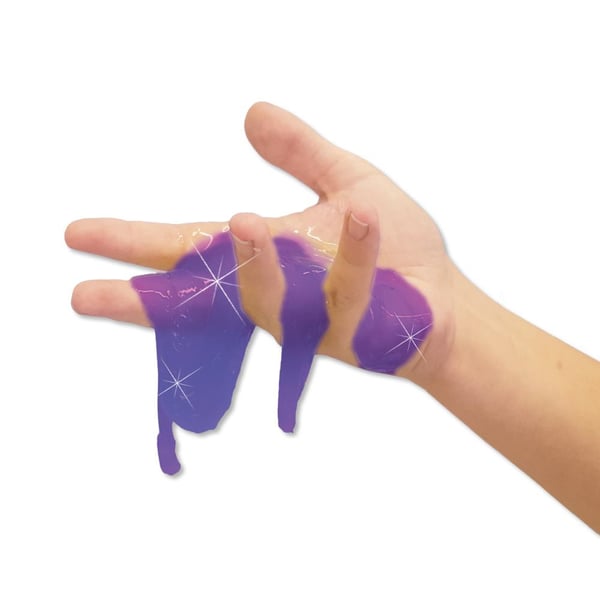Miniatyrbillede 2 af 5: SES Creative Slime - Marble - Roze en paarse slijm - Goed uitwasbaar – Kant en klare slijm om mee te spelen en ontdekken - Glutenvrij