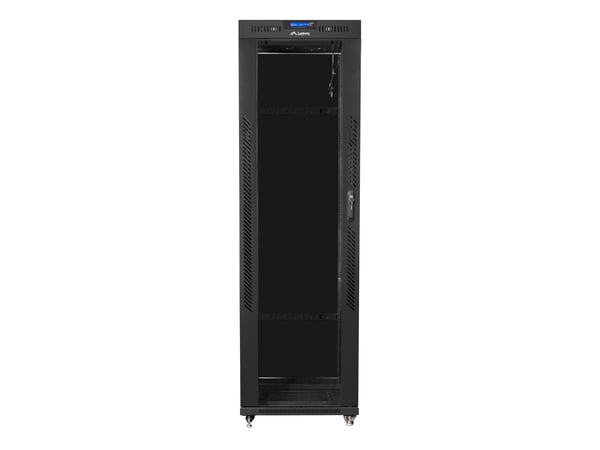 Lanberg FF01-6042-12B stativ 42U Fritstående reol Sort