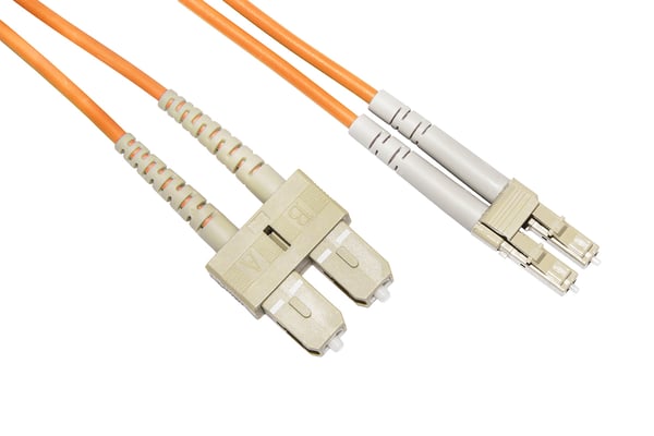 LINK LKLCSC2501 InfiniBand- ja kuituoptiikkakaapeli 1 m 2x LC 2x SC Oranssi