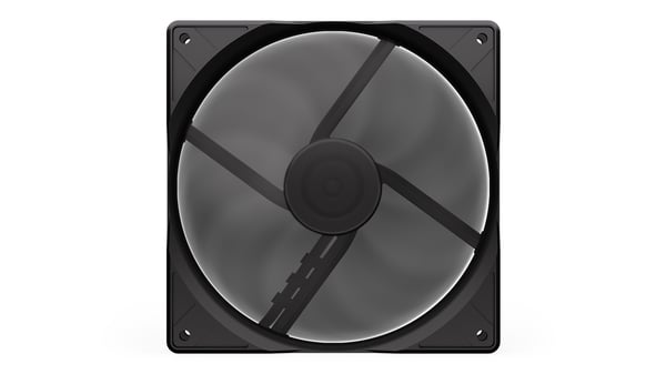 Miniatyrbillede 8 af 17: ENDORFY Stratus 140 PWM Computerkabinet Ventilator 14 cm Sort 1 stk