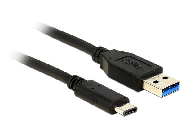 DeLOCK 0.5m USB3.1-C/USB3.1-A USB-kabel USB 3.2 Gen 2 (3.1 Gen 2) 0,5 m USB A USB C 10 Gbit/sek. Sort