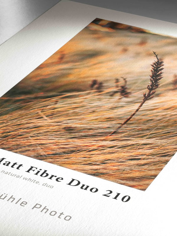 Hahnemühle Matt Fibre Duo 210 A4 Hvid Mat