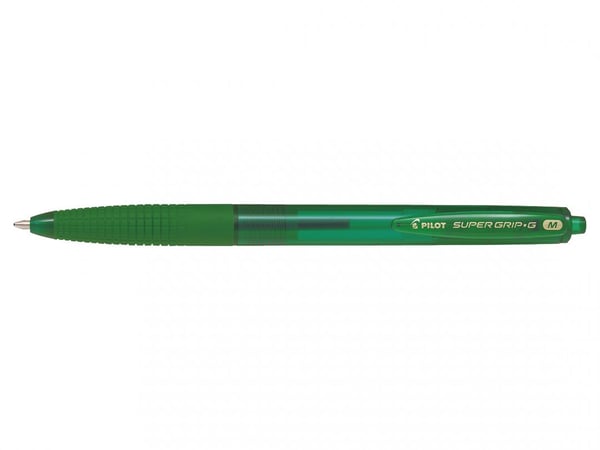 Pilot Super Grip G Retractable Grön