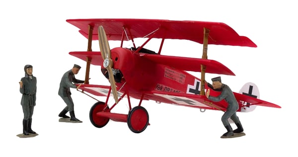 Revell Fokker Dr.I Richthofen Luftfarkostmodell med fast vinge Monteringssats 1:28