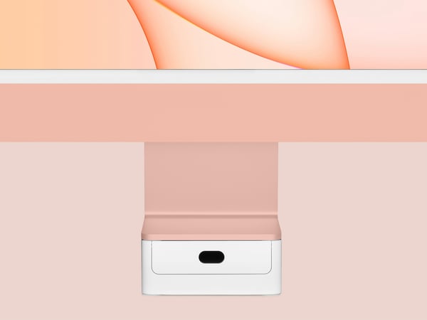Rain Design MBASE 24IN IMAC IN WHITE Vit 61 cm (24")