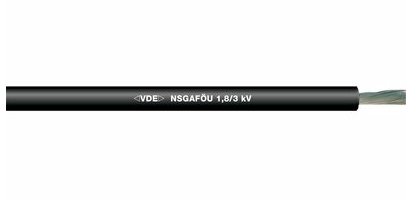 Lapp NSGAFÖU 1.8/3 kV signalkabel Sort