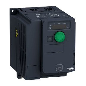 Schneider Electric ATV320U04N4C frekvensomdanner Sort