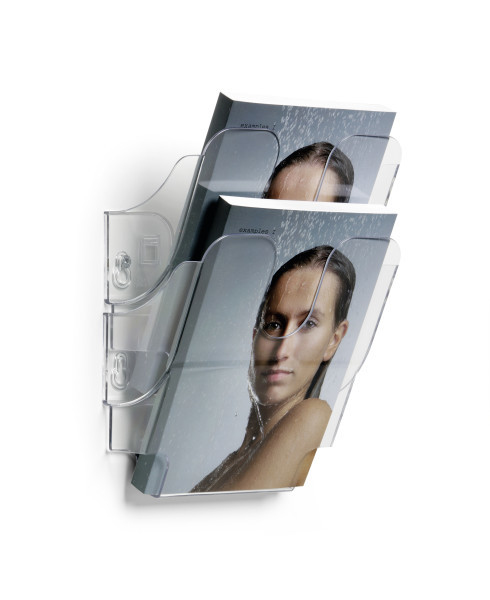 Durable FLEXIPLUS dokumenthylla 2 galler Transparent