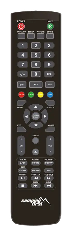 Miniatyrbillede 2 af 2: Camping first V2 47 cm (18.5") HD Smart TV Wi-Fi Sort 250 cd/m²
