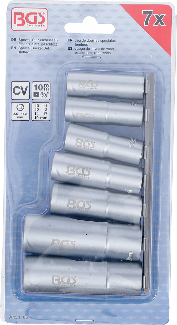 Pikkukuva 4 / 5: BGS technic Special Socket Set pistorasia