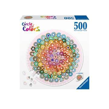 Ravensburger Donuts Puslespil 500 stk Mad og drikkevarer