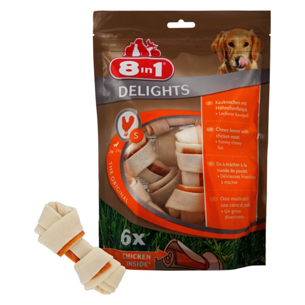Pikkukuva 2 / 4: 8in1 Delights Koira Välipala Kana 210 g