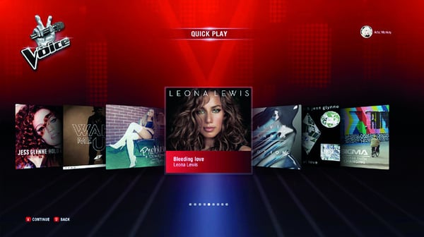 Pikkukuva 3 / 5: Bigben Interactive The Voice Vakio Englanti PlayStation 4